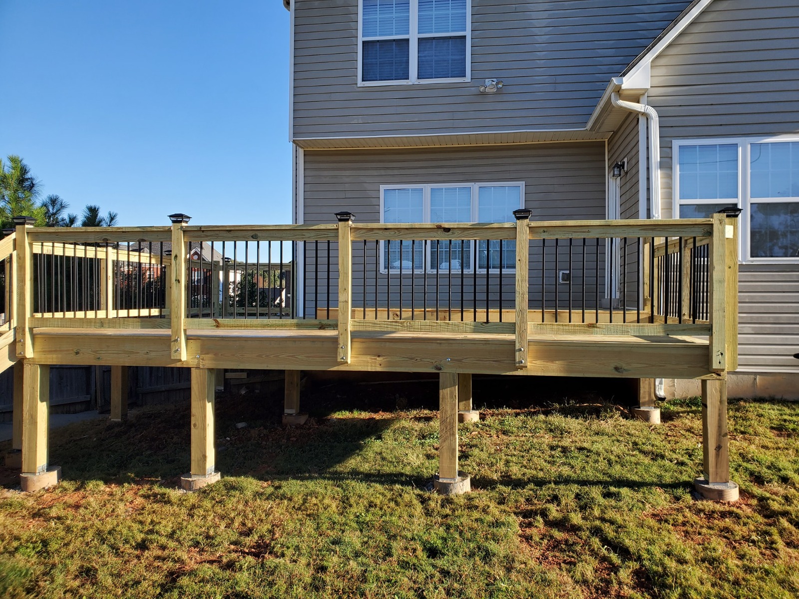 Custom Wooden Deck